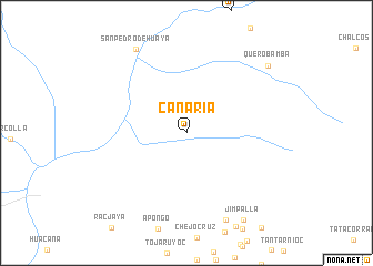 map of Canaria