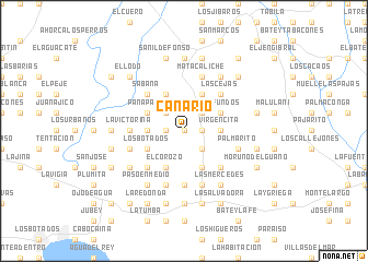 map of Canario