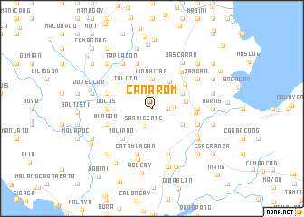 map of Canarom