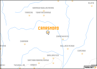 map of Canasmoro