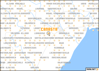 map of Canasta