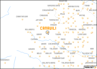 map of Canauili