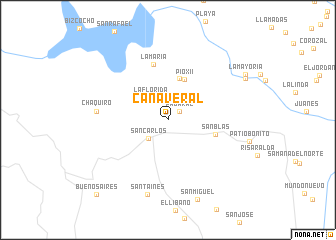 map of Cañaveral