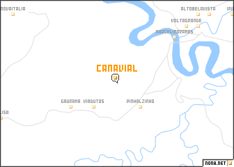 map of Canavial