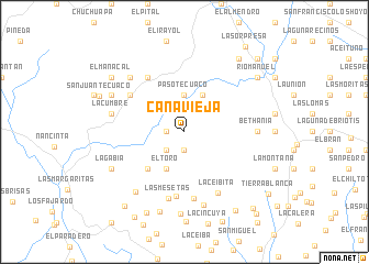 map of Caña Vieja