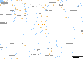map of Canayo