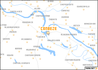 map of Canbeze
