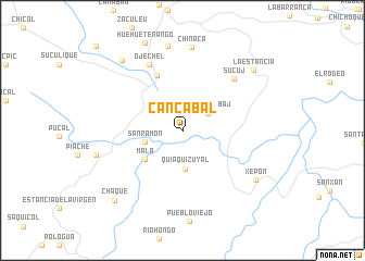 map of Cancábal