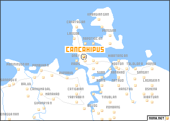 map of Cancahipus