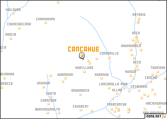 map of Cancahue