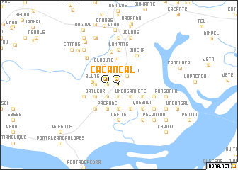 map of Cancal