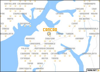 map of Cancão