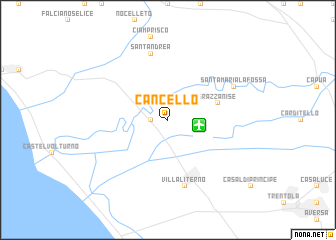 map of Cancello