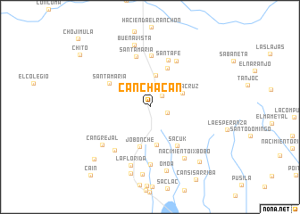 map of Canchacán