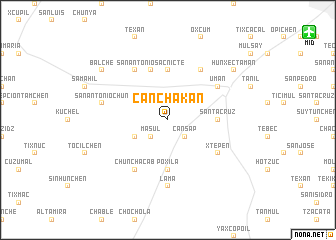 map of Canchakán