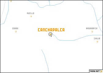 map of Canchapalca