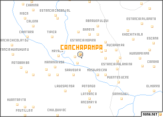 map of Canchapampa