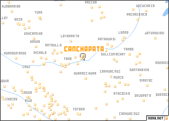 map of Canchapata