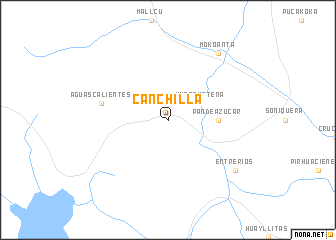 map of Canchilla