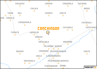 map of Canchindor