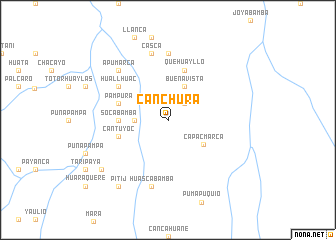 map of Canchura