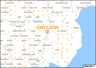 map of Cancilayan