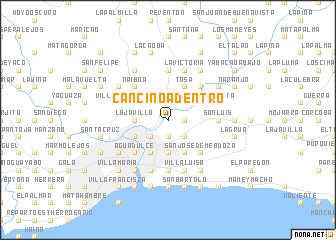 map of Cancino Adentro