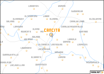 map of Cancita