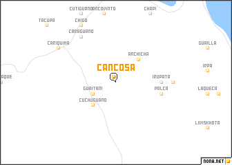 map of Cancosa