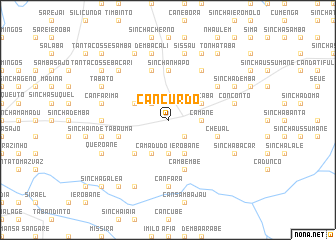 map of Cancurdo