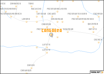 map of Candaera