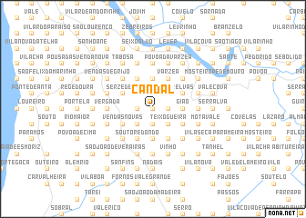 map of Candal