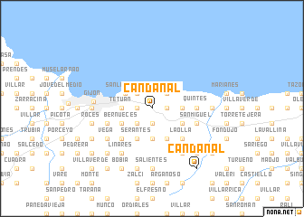 map of Candanal