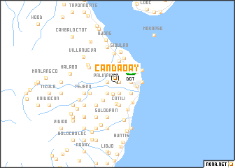 map of Candaoay