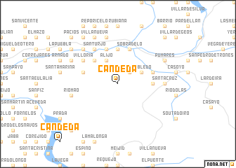 map of Candeda