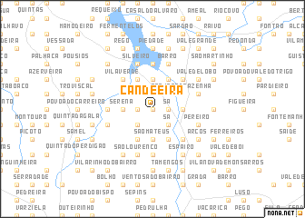 map of Candeeira