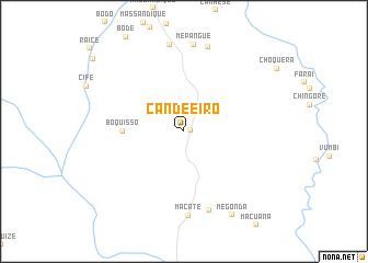 map of Candeeiro