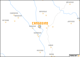 map of Candeeiro