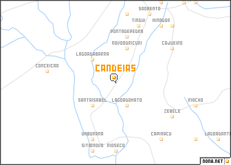 map of Candeias