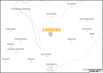 map of Candeias