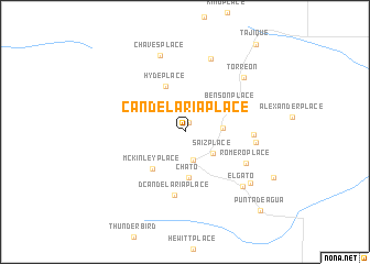 map of Candelaria Place