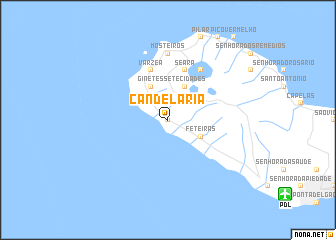 map of Candelária