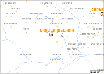 map of Candelaria