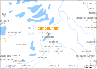 map of Candelaria
