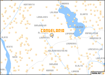 map of Candelaria