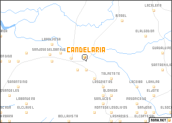 map of Candelaria