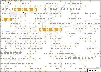 map of Candelaria