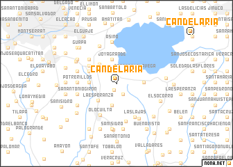 map of Candelaria