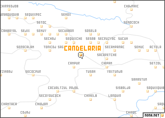 map of Candelaria