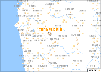 map of Candelaria